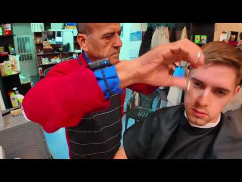 "Most satisfying asmr haircut ever | barber mehmet’s secret technique"