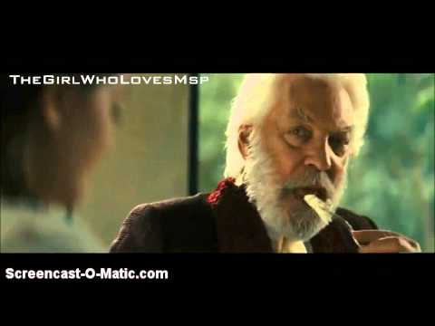 Catching Fire - President Snow's Granddaughter Scenes
