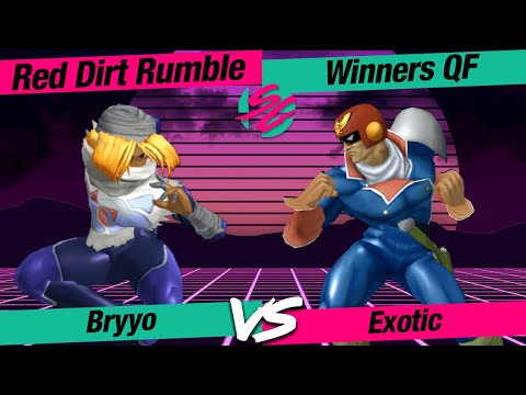 Red Dirt Rumble: Winners QF - Exotic (Captain Falcon) VS Bryyo (Sheik)