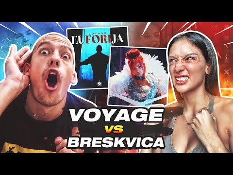 VOYAGE vs BRESKVICA - I SAM ZNAŠ KOJA JE PESMA CHALLENGE #11 /w Anja Bla