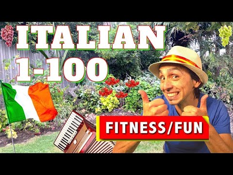 Counting Numbers and Exercise from 1 to 100 in Italian | Count To 100 in Italian| Education For Kids