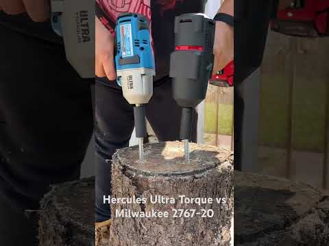 Hercules Ultra Torque vs Milwaukee 2767-20