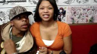 J-PRICE AND MODEL MEGAN OF MAN-UP ENT