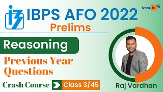 Download Lagu IBPS AFO 2022-23 | Previous Year Questions | Reasoning | By Raj Vardhan Thumbnail