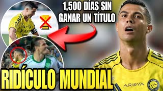 🚨 NUEVO FRACASO de CRISTIANO RONALDO 🤣 PIERDE otra FINAL arreglada en ARABIA ❌️