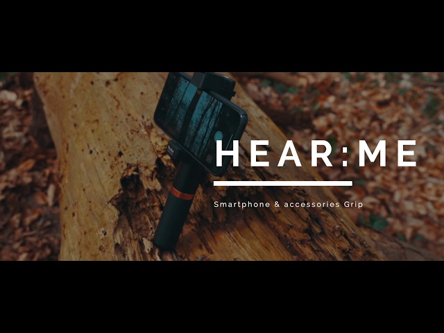 Vidéo teaser pour Vorstellung HEAR:ME Grip - Die Smartphone Halterung für Unterwegs