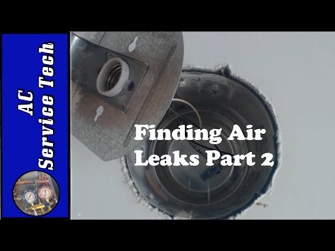 Leaking Refrigerant Replace the Leaky Schrader Valve without Removing the Refrigerant Shown