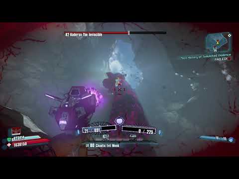 Borderlands 2 Salvador vs Haderax L80 7secs