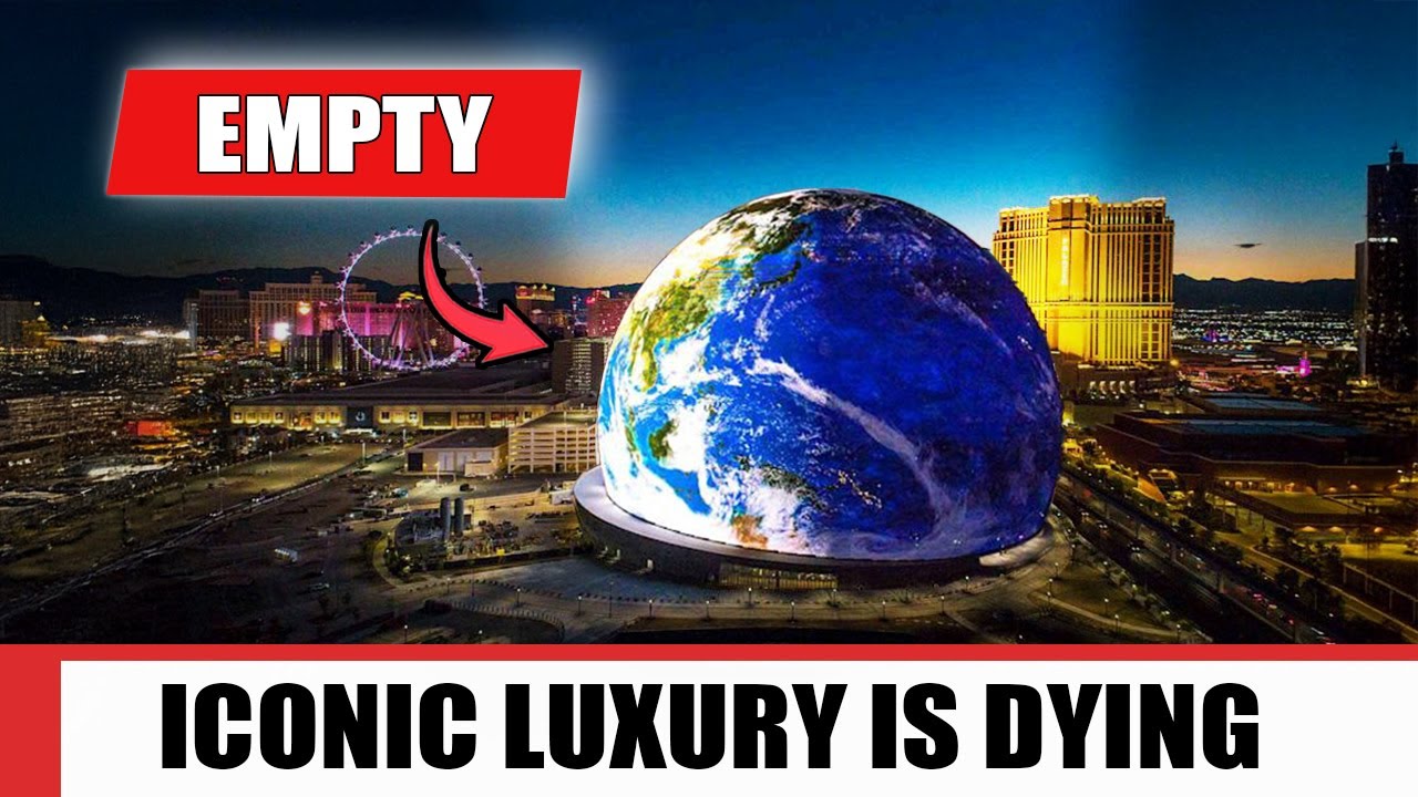 Top 10 Luxury Icons of America Falling Apart — The Sphere & Caesars Now Stand Empty