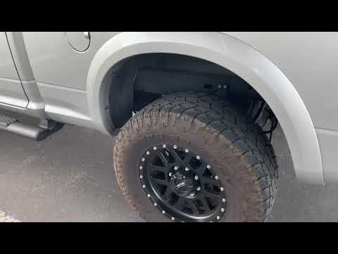 Ram 2500 THUREN 2” leveling kit.  Soft ride coils with rear factory air ride