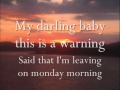 Melanie Fiona - Monday Morning | lyrics | male ...