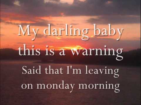 Melanie Fiona - Monday Morning | lyrics | male version |