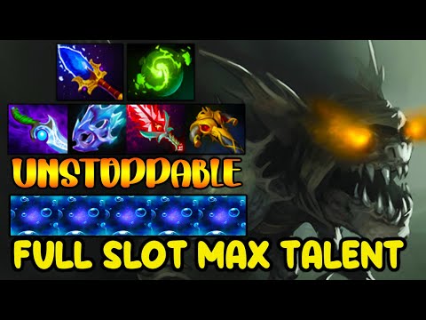 UNSTOPPABLE [ Slark ] FULL SLOT MAX TALENT - DOTA 2 GAMEPLAY