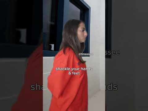 requested video. what I saw & heard. you're always shackled to go anywhere & "searched" #jail