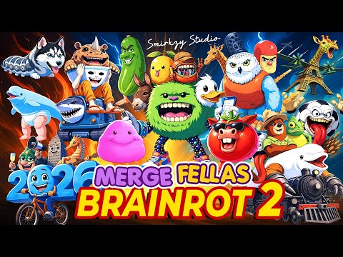 Brainrot Anime Opening Song 2 feat. MERGE FELLAS MODE 21-25 (Official Music Video) by Smirkzy Studio