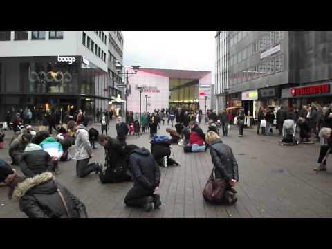 FLASHMOB CHRISTENVERFOLGUNG ESSEN 11/01/2014