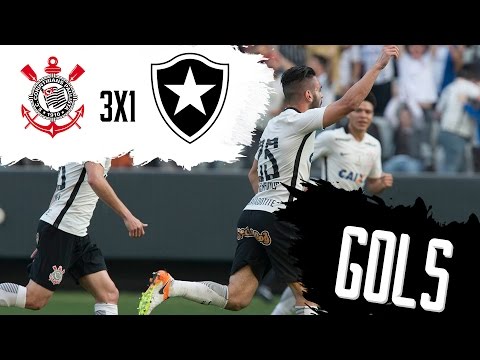 Corinthians 3x1 Botafogo - Gols - Campeonato Brasileiro 2016