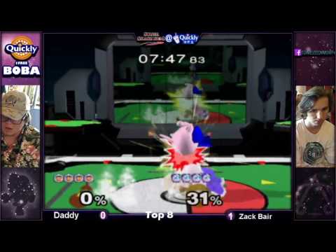 SSBM @ Quickly 8 - Daddy Vs. Zack Fair