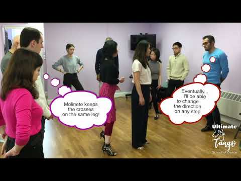 Ultimate Tango Wisdom presents you can change the direction on any step