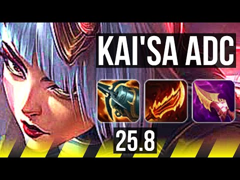 KAI'SA & Rell vs NILAH & Yuumi (ADC) | 10/2/11 | KR Master | 25.8