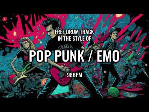 Pop Punk Emo Drums Only *98BPM*