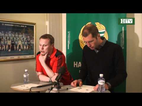 HTV: Presskonferensen efter Hammarby - IF Brommapojkarna