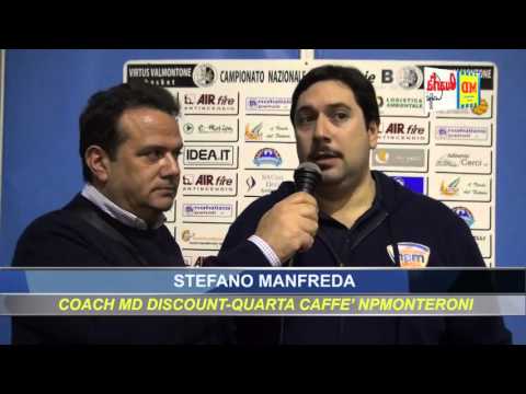 INTERVISTA POST-PARTITA VIRTUS VALMONTONE-NPMONTERONI DEL 03.01.2016