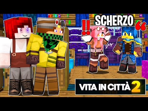 SCHERZO A STEF e PHERE CON XIAO - Vita in Città 2 - Minecraft