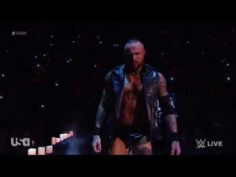Aleister Black DEBUT ON RAW - Entrance from WWE Raw February 18 2019