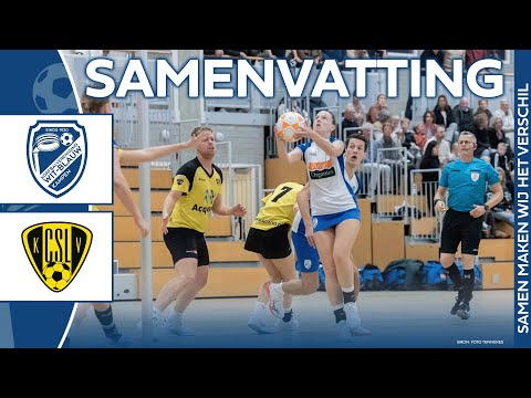 ZEER SPANNENDE SLOTFASE IN OPENING ZAALCOMPETITIE | Samenvatting Wit-Blauw 1 - CSL 1