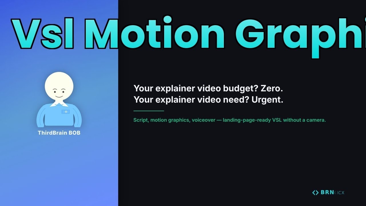 Your explainer video budget? Zero.