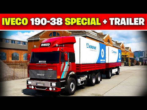 🚛 Iveco 190-38 Special + Trailer | THE POWERFUL ETS2 MOD