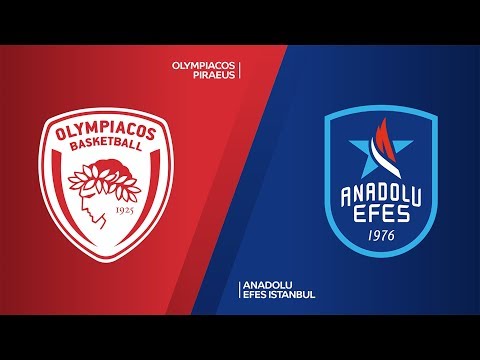 Olympiacos Piraeus - Anadolu Efes Istanbul Highlights | Turkish Airlines EuroLeague, RS Round 7