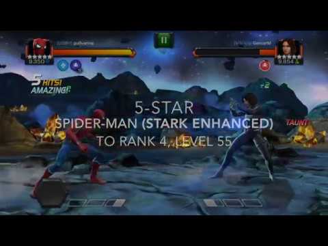 5-Star Spider-Man (Stark Enhanced) - Rank Up (to Rank 4)! | Marvel Contest of Champions