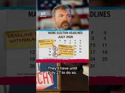 'The wheels are coming off': Maddow on growing calls for Platner to end Maine Senate bid