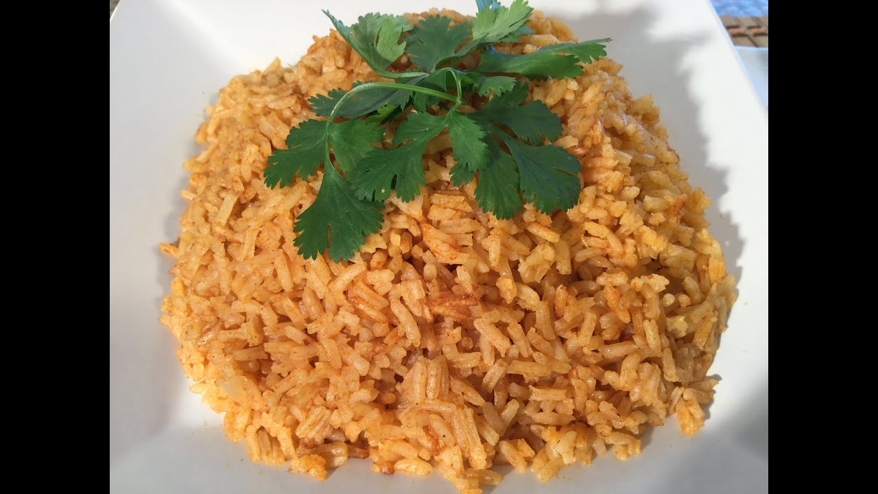 How To Make Mexican Rice Food Recipes Burrito Side Dish