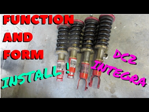 COIL-OVER INSTALL ON THE INTEGRA! HSG EP. 5-14