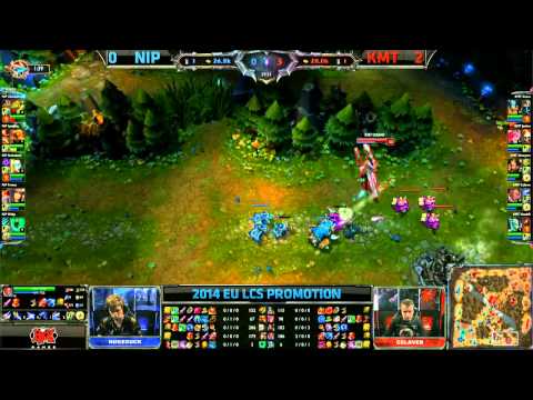 NiP vs KMT Game 3 - LCS EU Promo