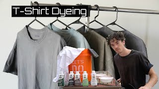 How to Dye T-Shirts | EARTH TONES