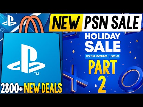 MASSIVE PSN HOLIDAY SALE 2025 PART 2 LIVE NOW! PSN Holiday Sale 2800+ NEW Deals CHEAPER PS5 Games