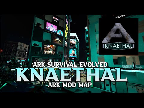ARK Map Knaethal | Die beste ARK Stadt die ich je gesehen habe ! Hat Cyberpunk Wipes :) | ARK Mods