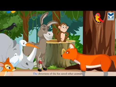 The Fox and the Sick Lion_(Hello Kids — English_Step-3) Story 5