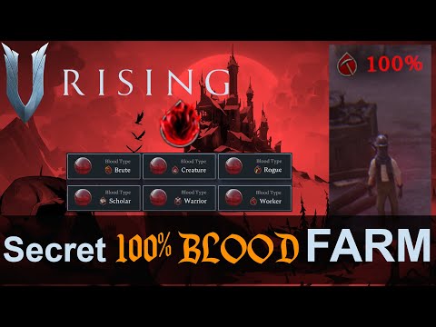 Unveiling the Secrets of V Rising 100% Blood Farming