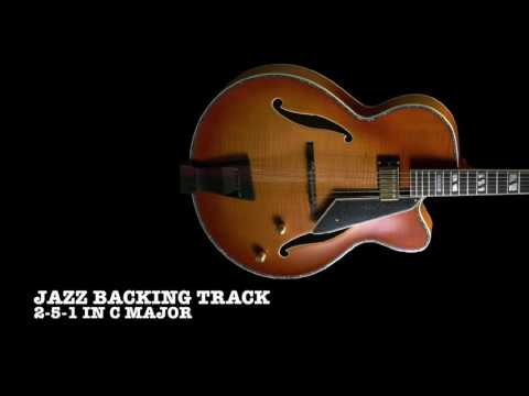 2-5-1 Jazz Backing Track in C Major