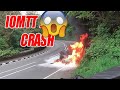 IOM TT Crash Fly By And Top Speed Highlights