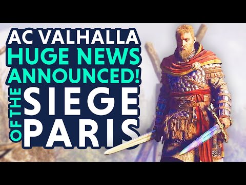 BIG NEWS Announced! Siege Of Paris DLC - Assassin's Creed Valhalla Siege of Paris (AC Valhalla DLC)