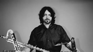 Brian Landrus Orchestra  ARROW IN THE NIGHT bari sax feature