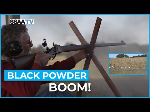 Black Powder Silhouette Shooting Explained – A Gentle Boom at 500m!