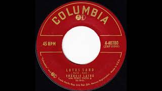 FRANKIE LAINE 1956: MOONLIGHT GAMBLER / LOTUS LAND (4-40780)