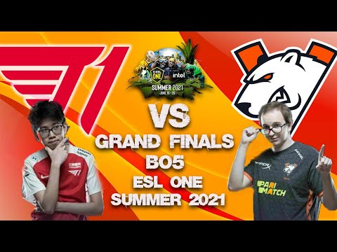 T1 VS VIRTUS PRO | BO5 | ESL ONE SUMMER 2021| GRAND FINALS